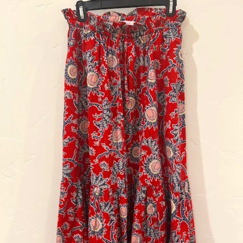 A.L.C  drawstring  cotton skirt